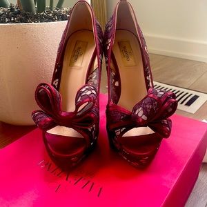Valentino bow heels